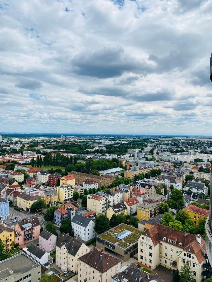 Hotelturm Augsburg Appartment 29 Stock Екстериор снимка
