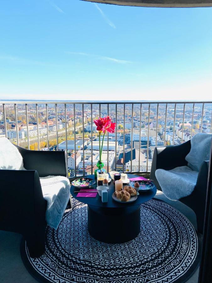 Hotelturm Augsburg Appartment 29 Stock Екстериор снимка